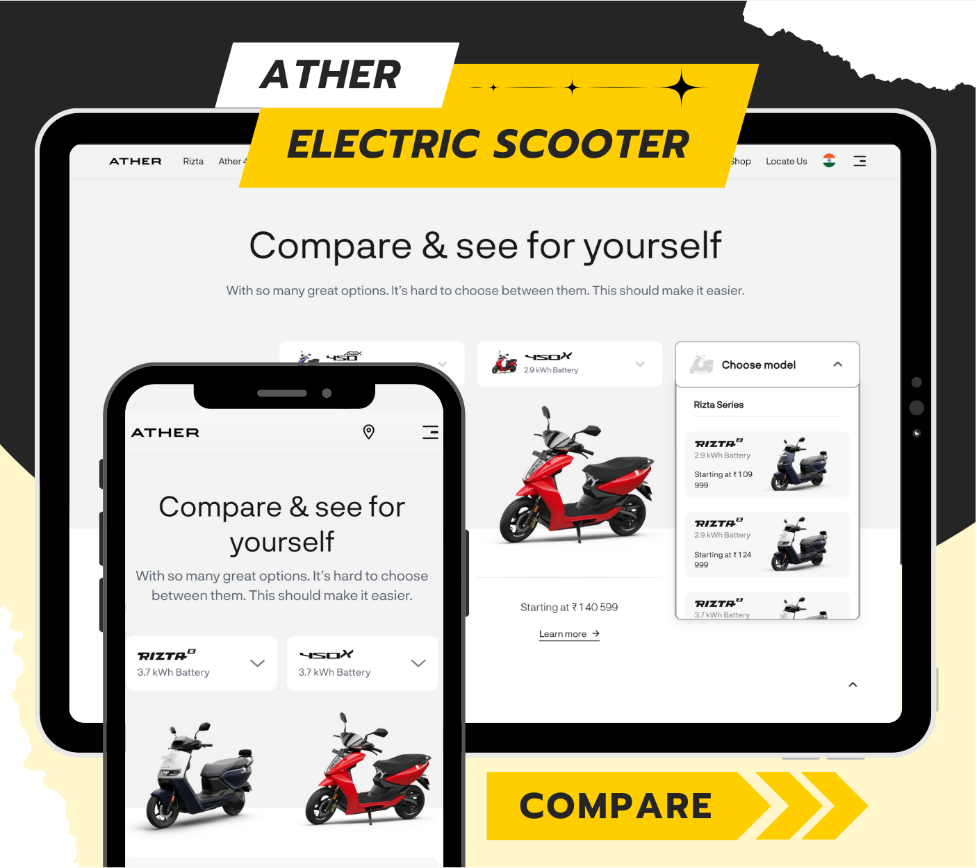 Ather Compare Page