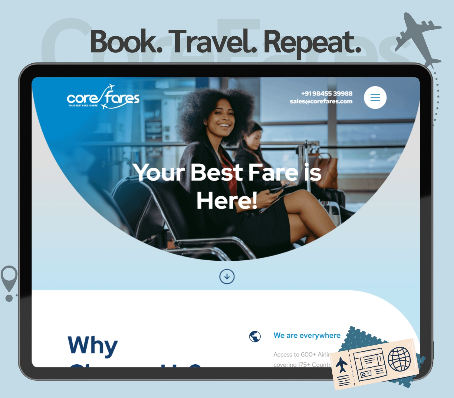 CoreFares Home