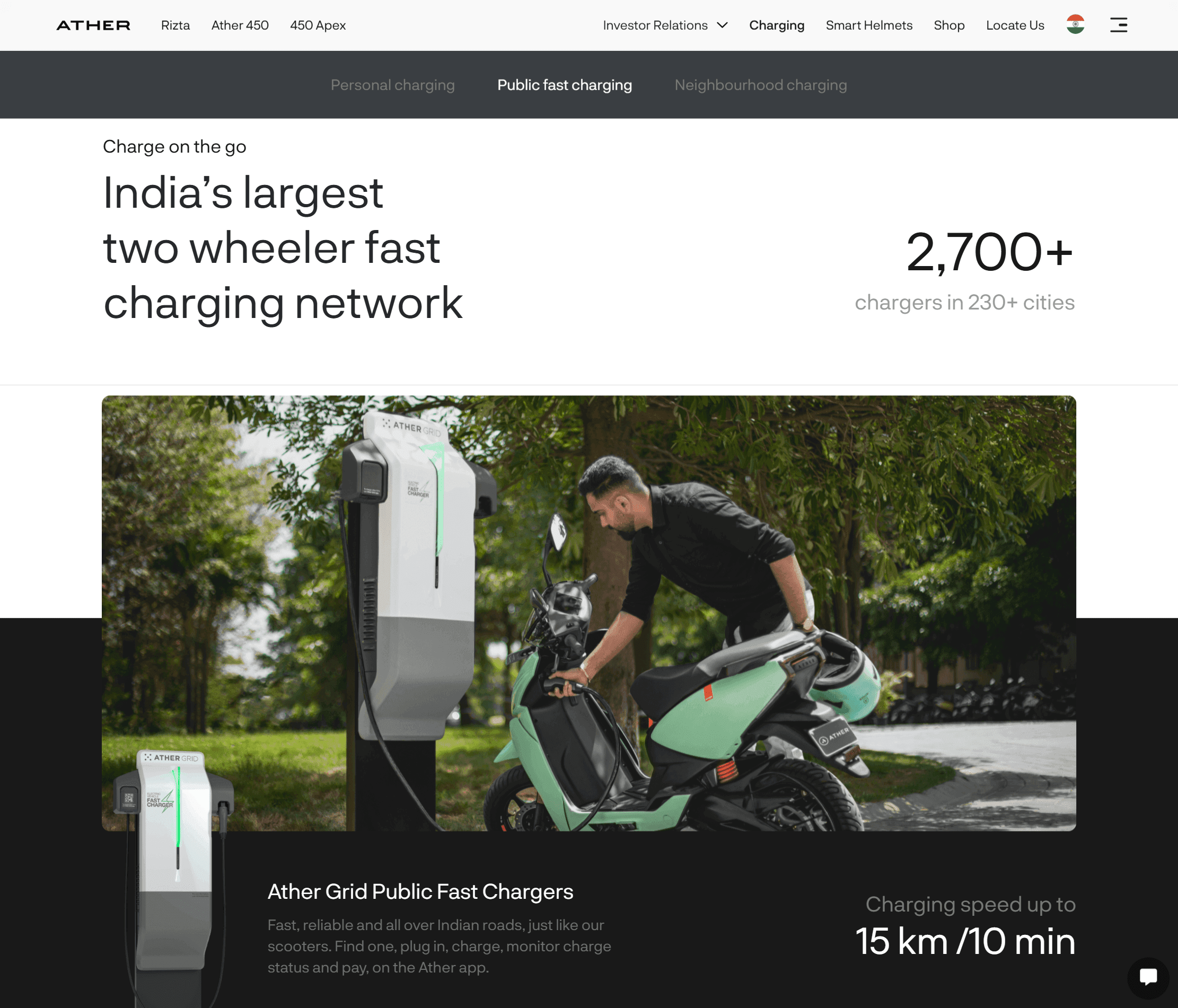 Ather Charging