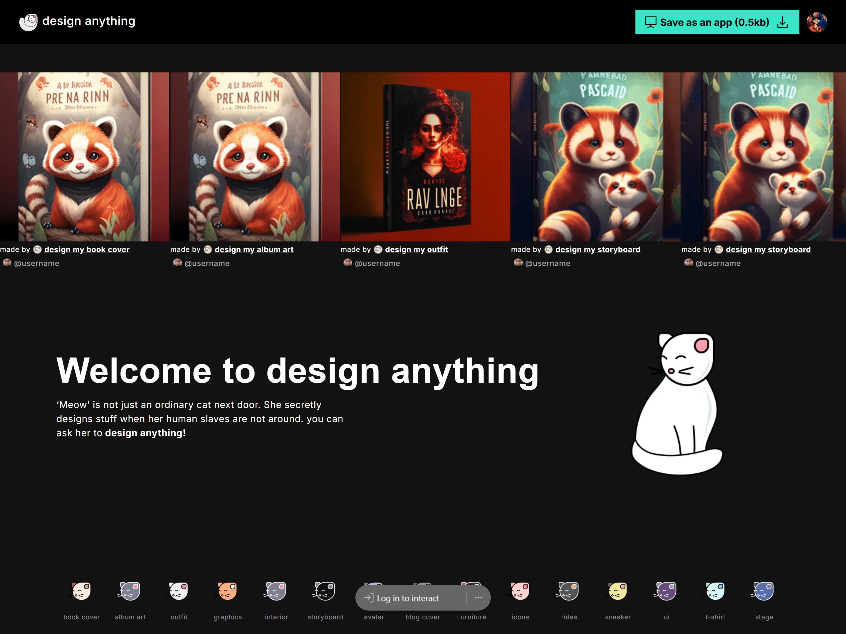 Design Anything